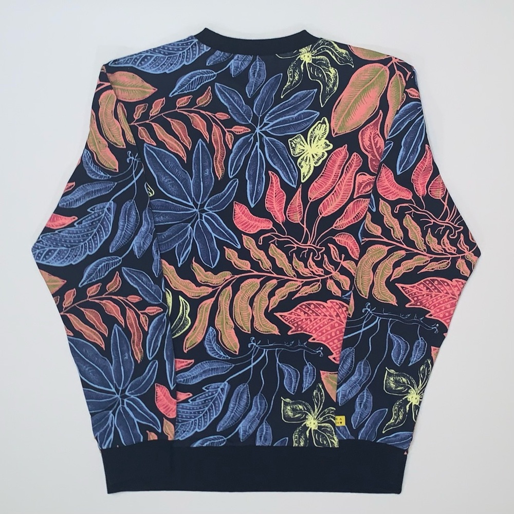 Scotch & Soda Men's Multicolor All-Over-Print Sweatshirt-Size M New - Picture 8 of 10